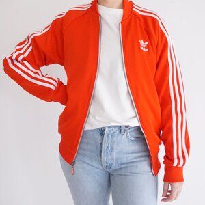 Adidas Originals Firebird Track Jacket Red White Striped Retro Sportycore S